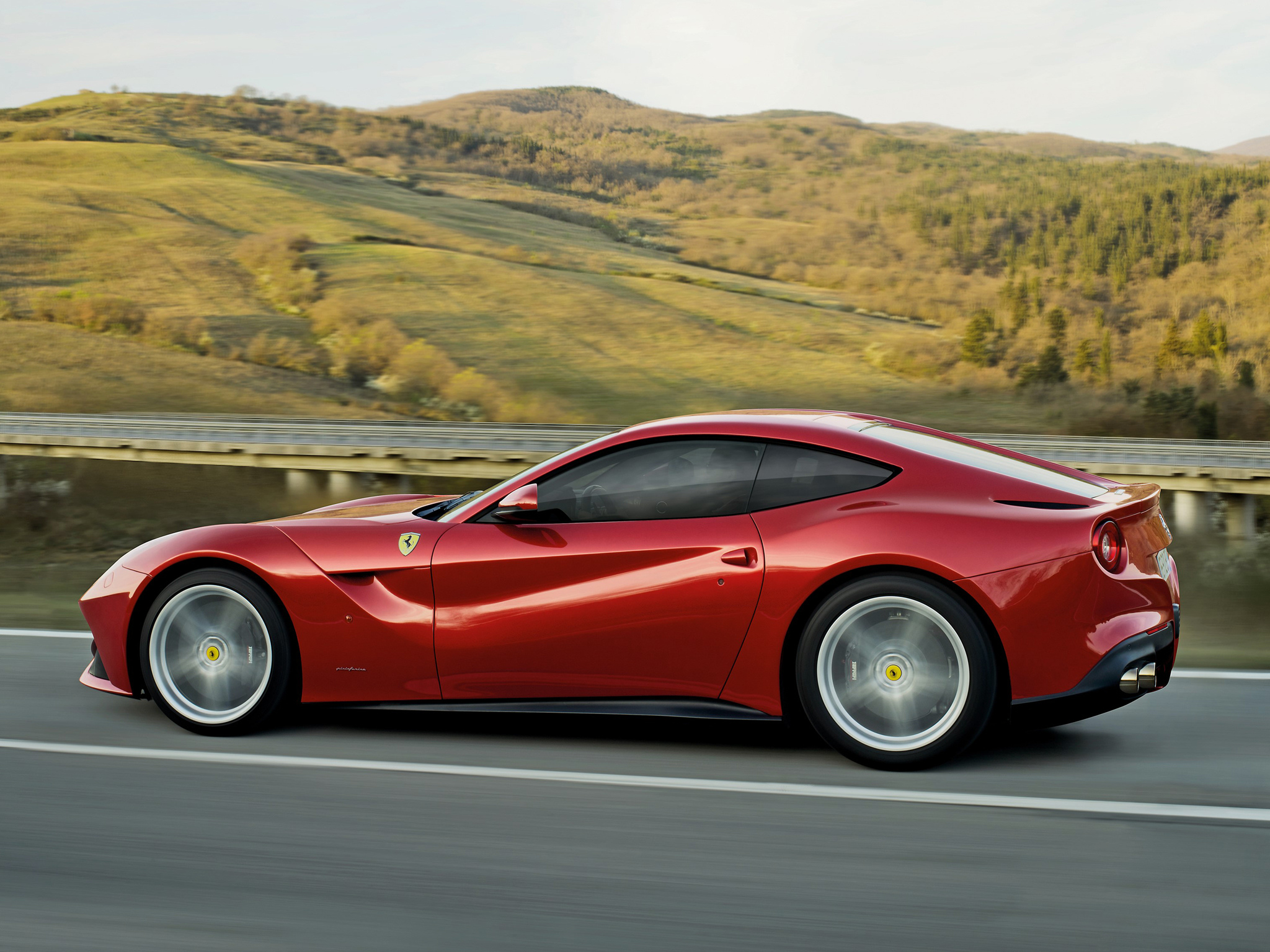 2013, Ferrari, F12, Berlinetta Wallpaper