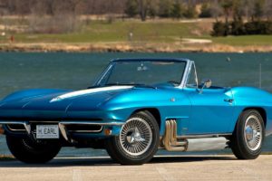 1963, Chevrolet, Corvette, Muscle, Cars, Supercar, Blue, Classic