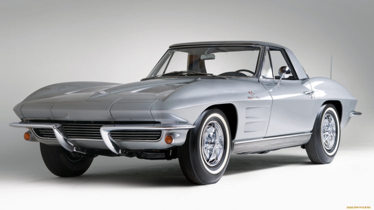 1963, Chevrolet, Corvette, Sting, Ray, Supercar, Classic, Muscle, Cars HD Wallpaper Desktop Background