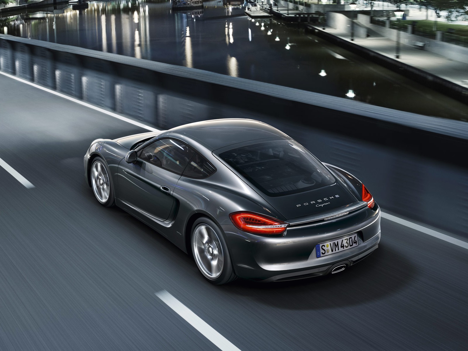 2013, Porsche, Cayman, Sportcar, Silver, Roads Wallpaper