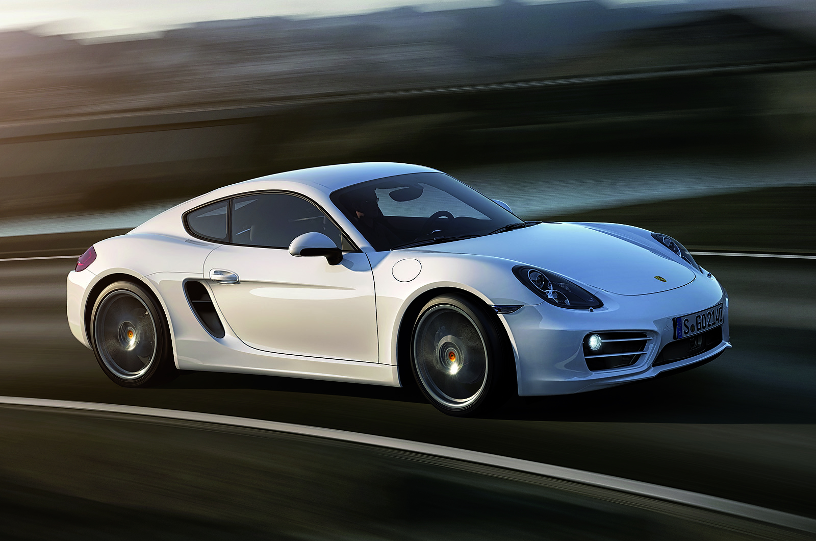 2013, Porsche, Cayman, Sportcar, White Wallpaper