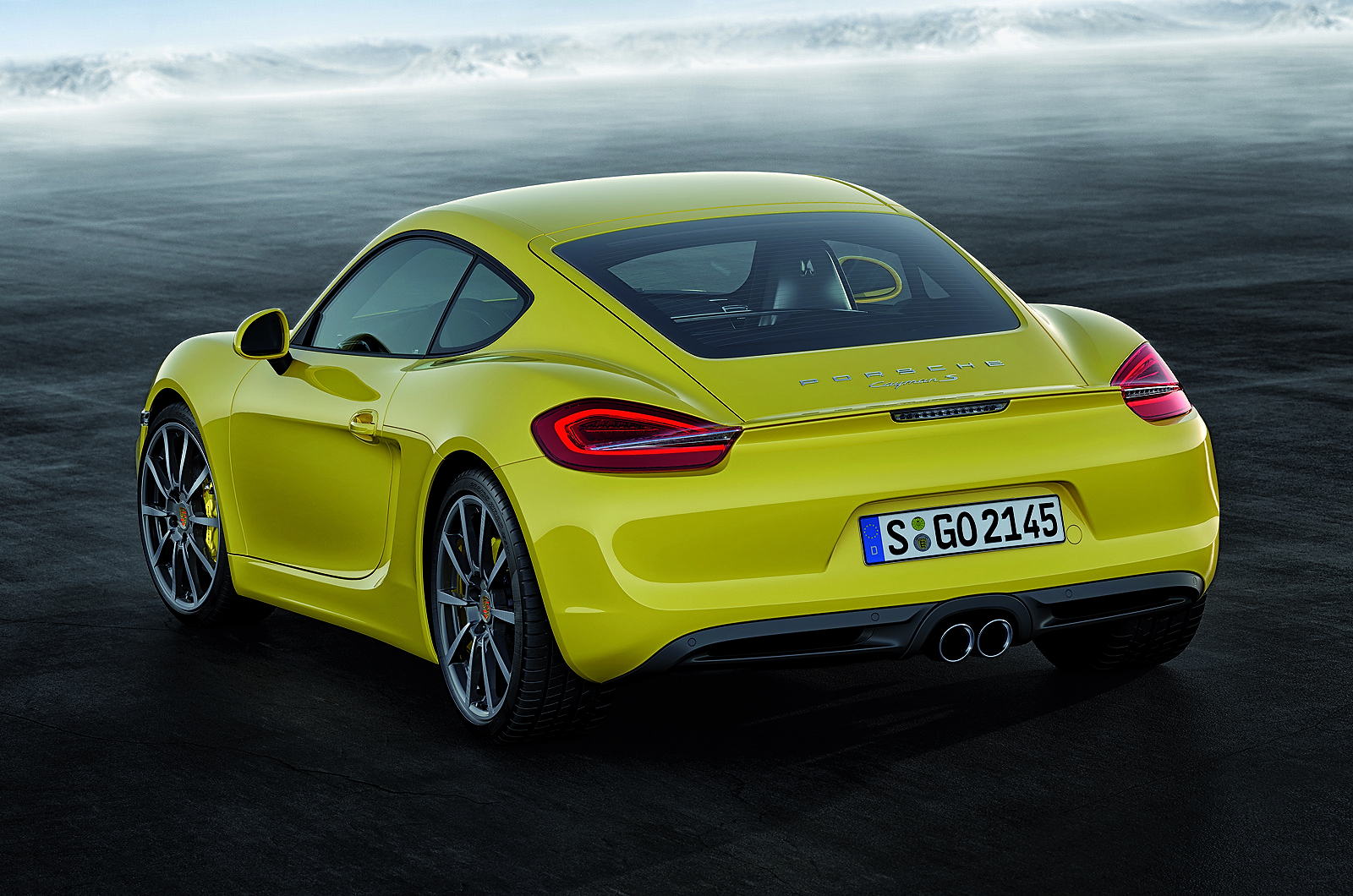 2013, Porsche, Cayman, Sportcar, Yellow Wallpaper