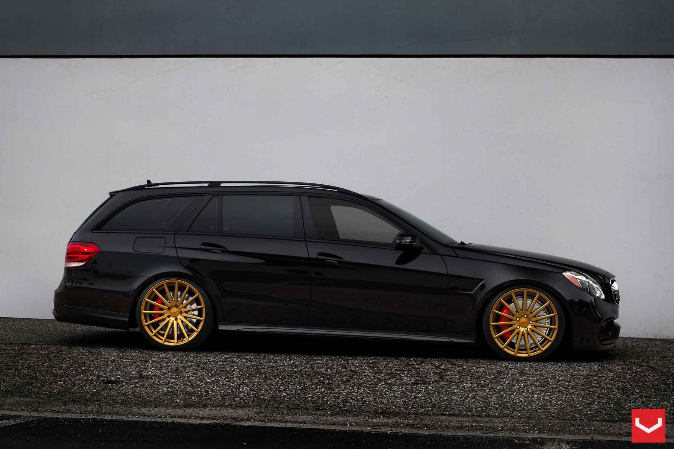 vossen, Wheels, Mercedes, Class, E, Tuning, Black Wallpaper