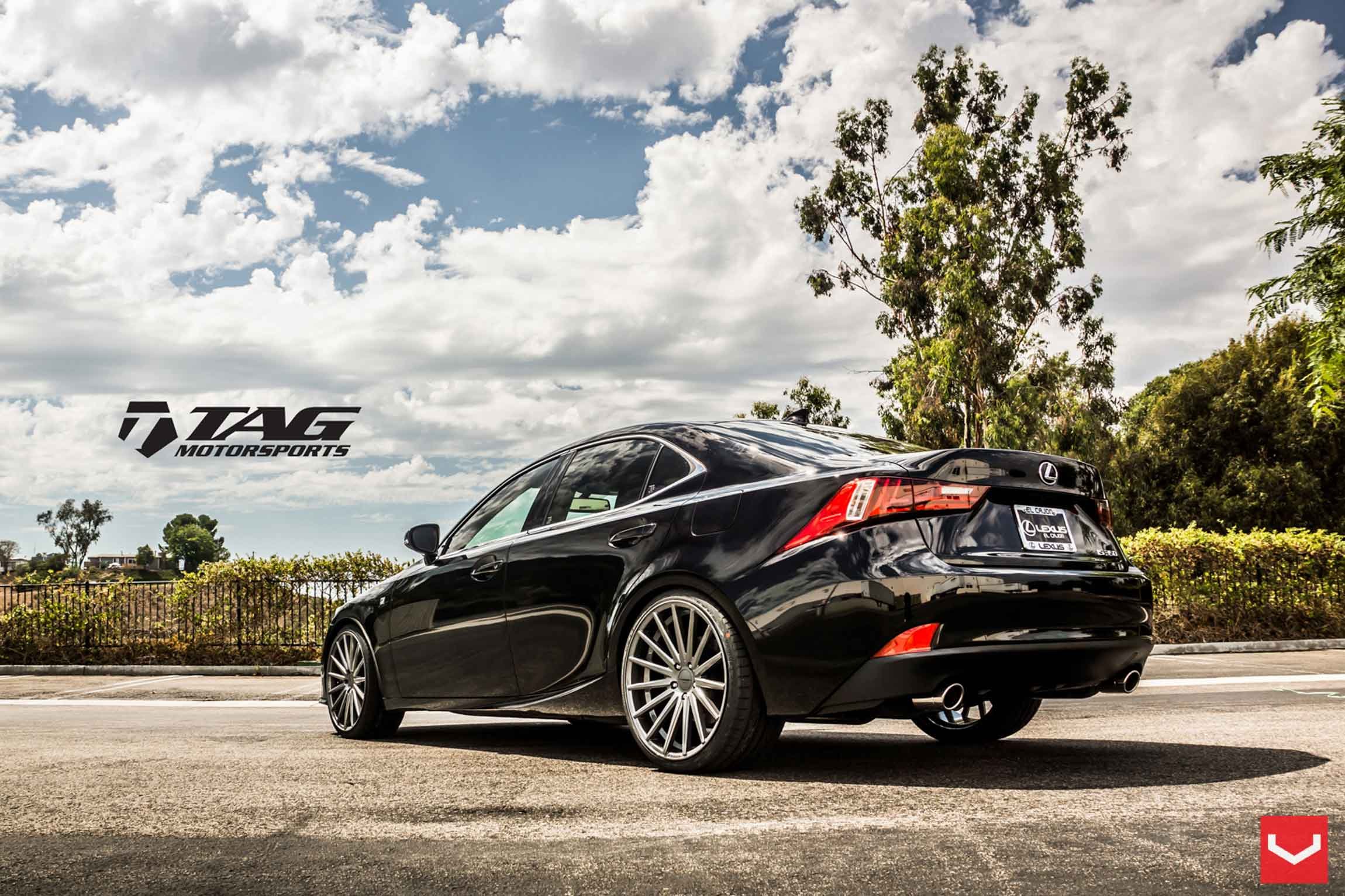 vossen, Wheels, Lexus, Is, Tuning, Black Wallpaper