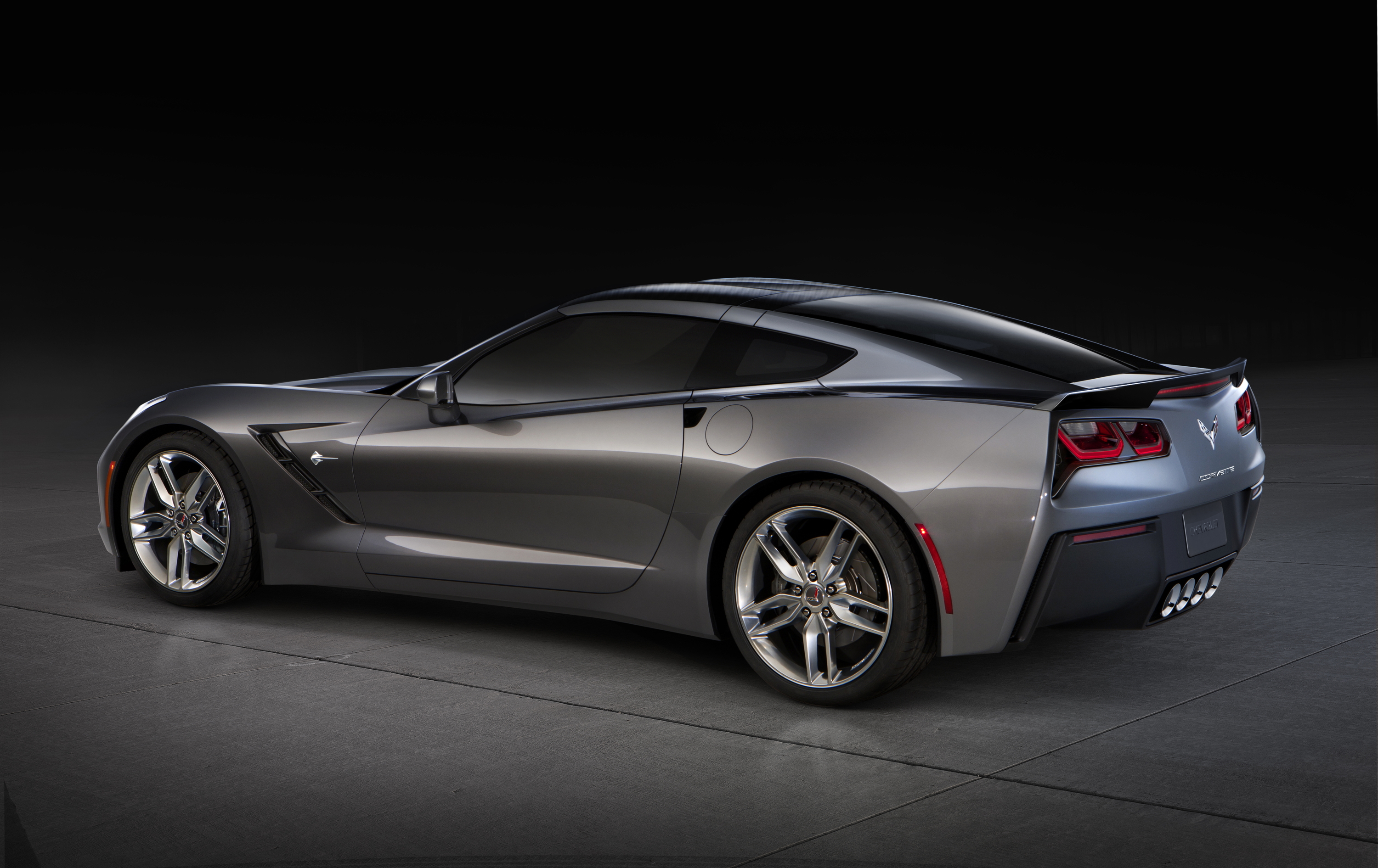2014, Chevrolet, Corvette, Stingray, Supercar, Charcoal Wallpaper