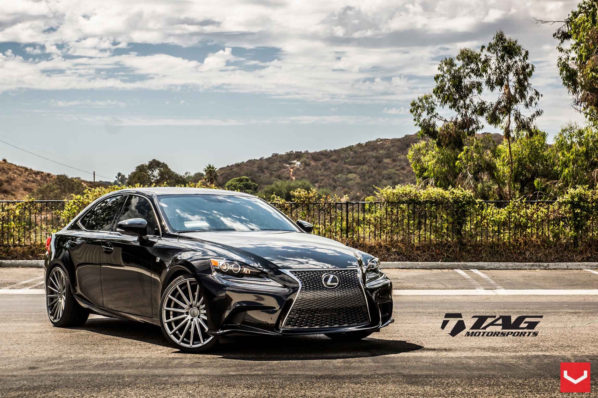 vossen, Wheels, Lexus, Is, Tuning, Black Wallpaper