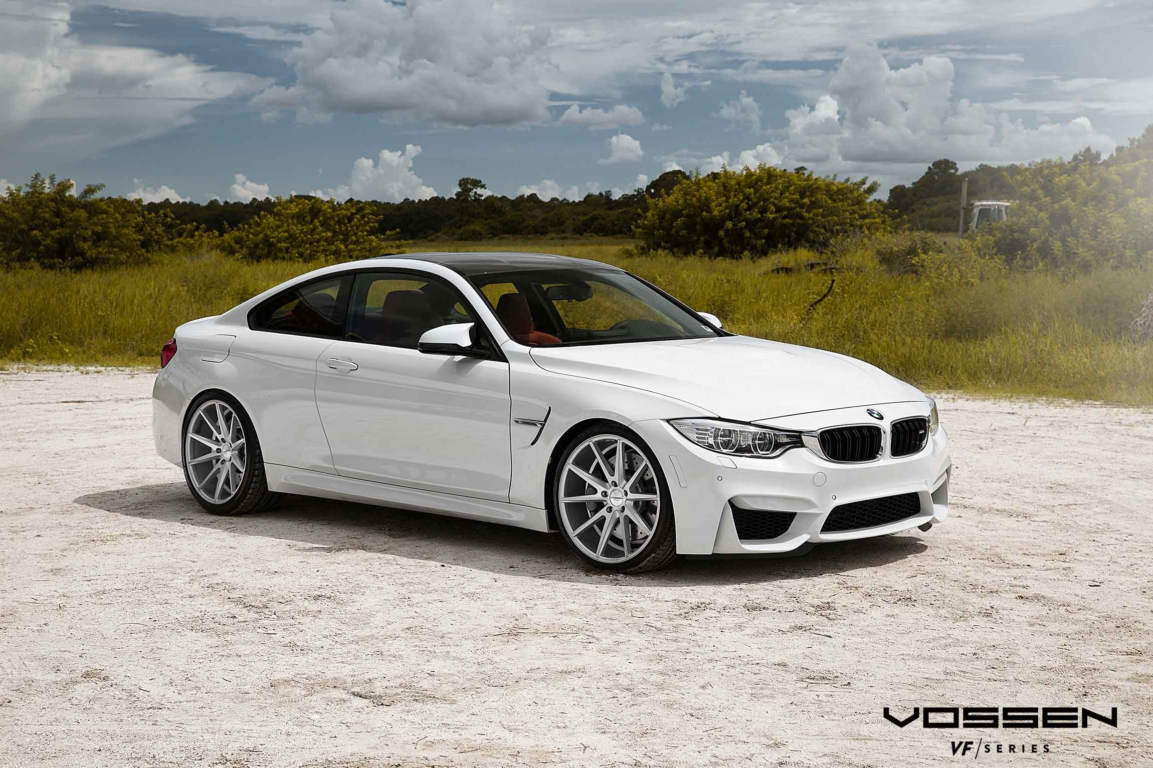 vossen, Wheels, Bmw, 4, Serie, Coupe, Tuning, White Wallpaper
