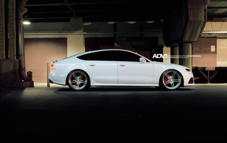 adv1, Wheels, Audi, Rs7, Coupe, Tuning, White HD Wallpaper Desktop Background