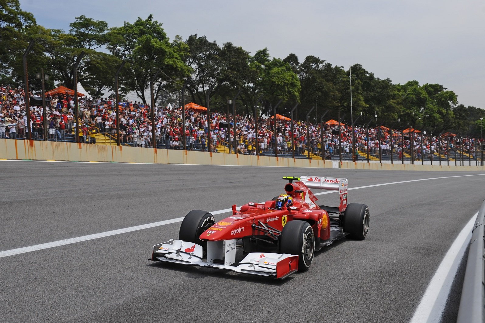 2011, Scuderia, Ferrari, 150, Italia, Formula, One, Race, Massa, Alonso Wallpaper