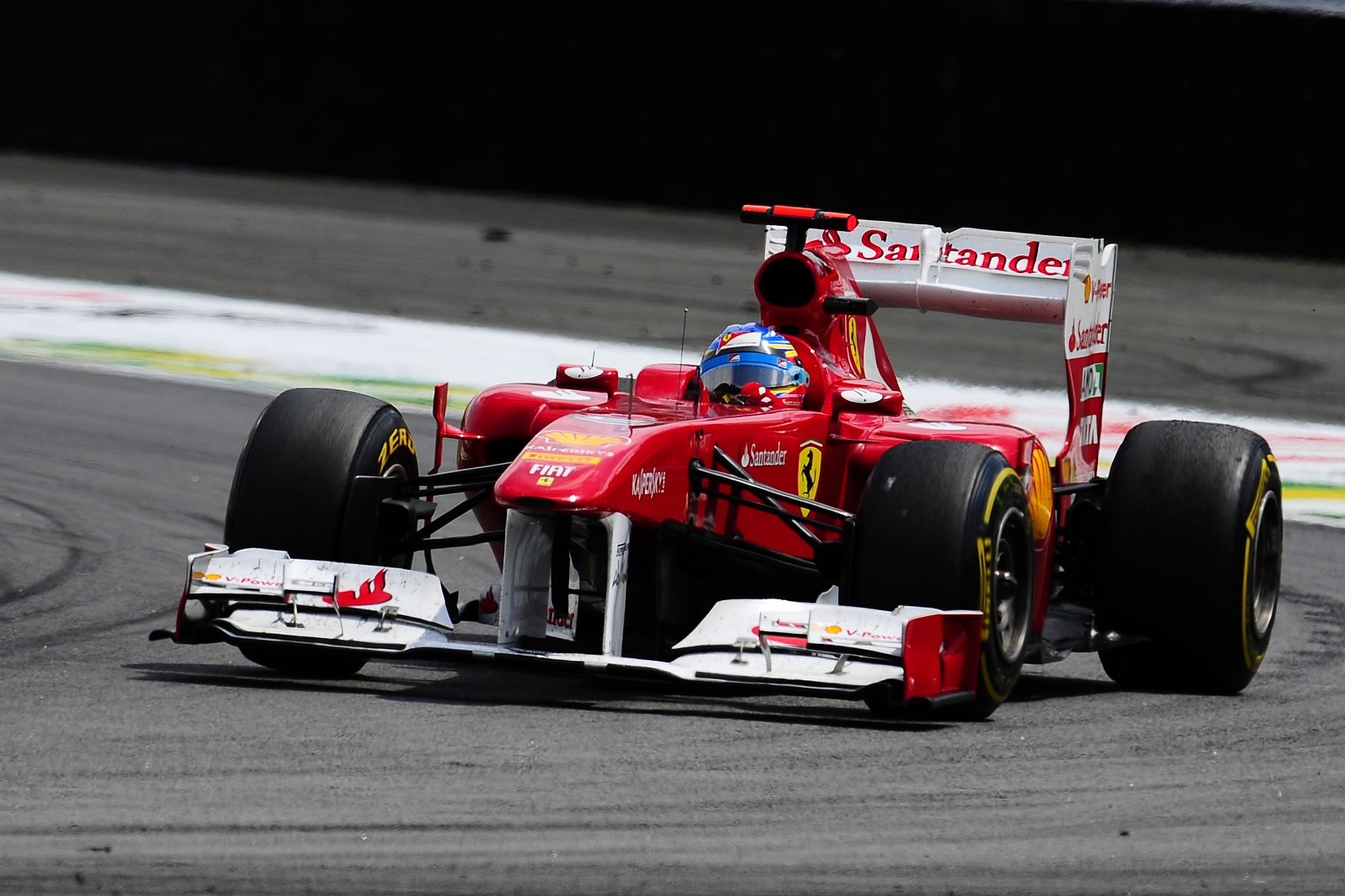 2011, Scuderia, Ferrari, 150, Italia, Formula, One, Race, Massa, Alonso Wallpaper