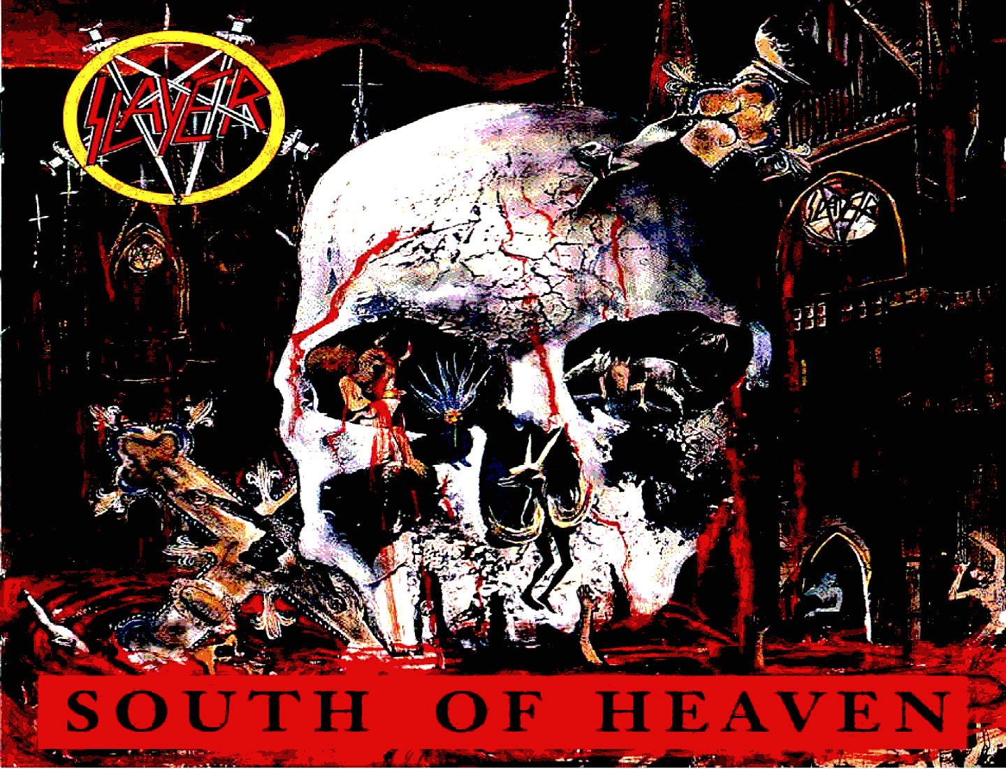 slayer, Death, Metal, Heavy, Thrash, Dark, Skull