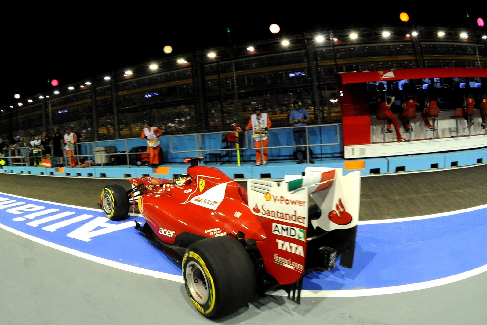 150, 2011, Alonso, Ferrari, Formula, One, Italia, Massa, Pitlane, Scuderia Wallpaper