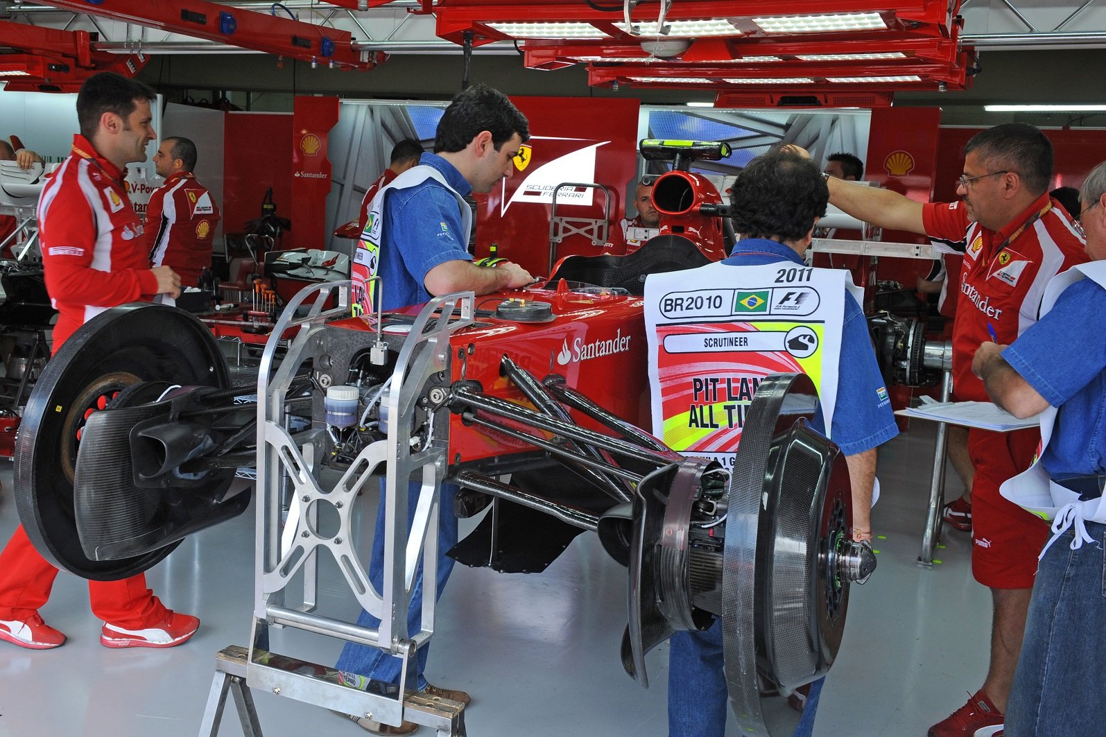 150, 2011, Alonso, Ferrari, Formula, One, Italia, Massa, Stand, Scuderia Wallpaper