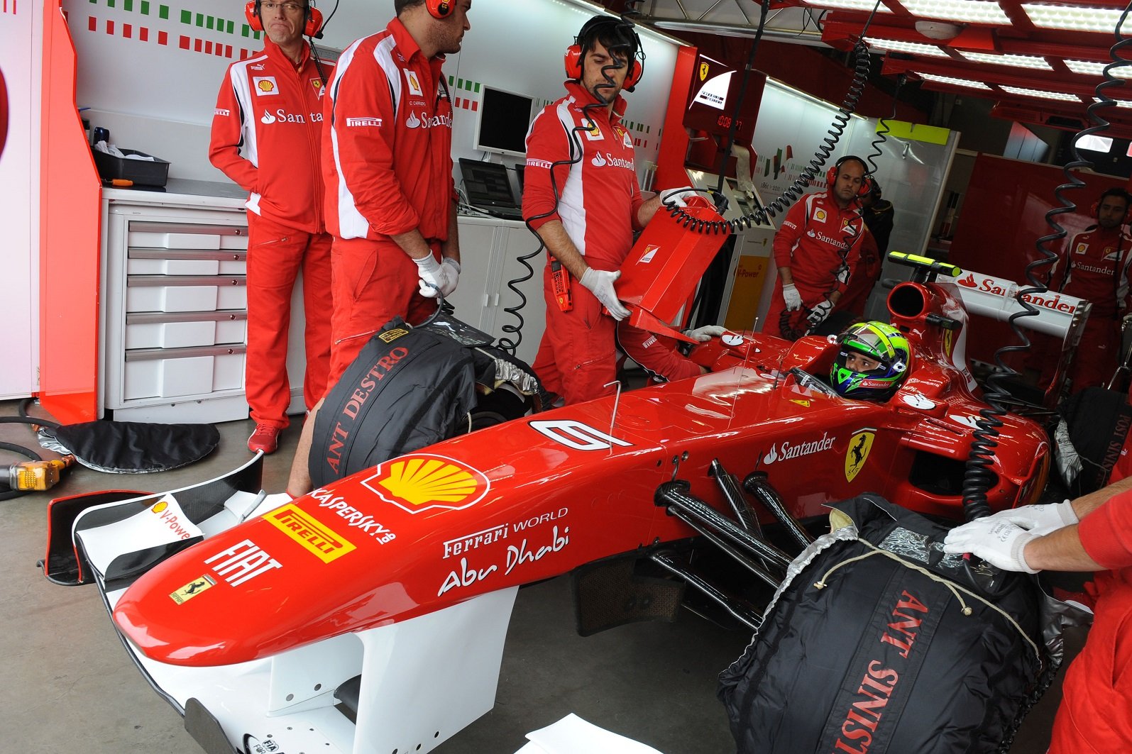 150, 2011, Alonso, Ferrari, Formula, One, Italia, Massa, Stand, Scuderia Wallpaper