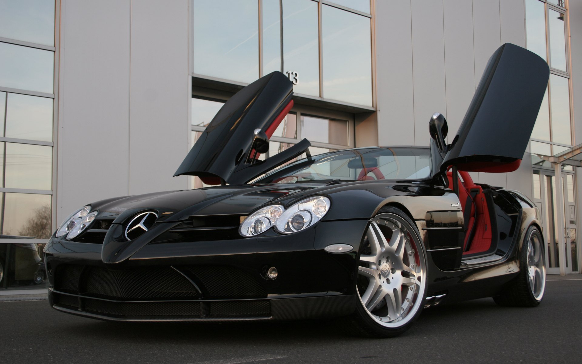 mercedes, Benz, Slr, By, Brabus Wallpaper
