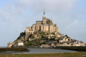 le, Mont, Saint michel, Castle, French, France, Saint, Michel, Monastery, Church, Abbey, Cathedral