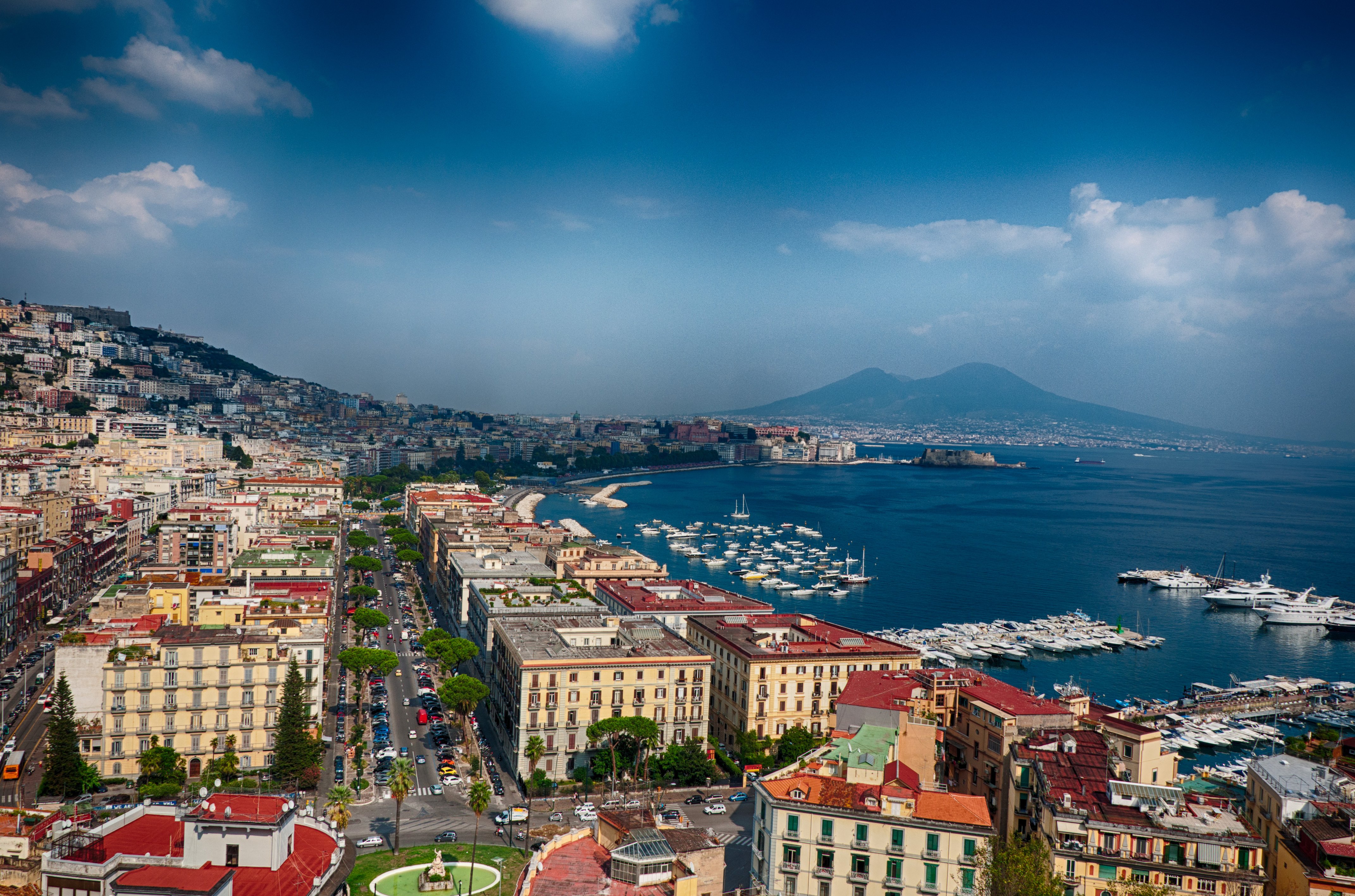 naples, Italy, City, Cities, Building, Buildings, Italian, Napoli Wallpaper