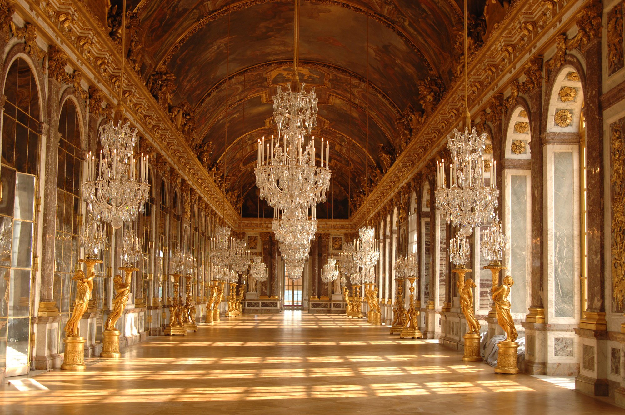 chateau, De, Versailles, Palace, France, French, Building, Design, Room Wallpaper