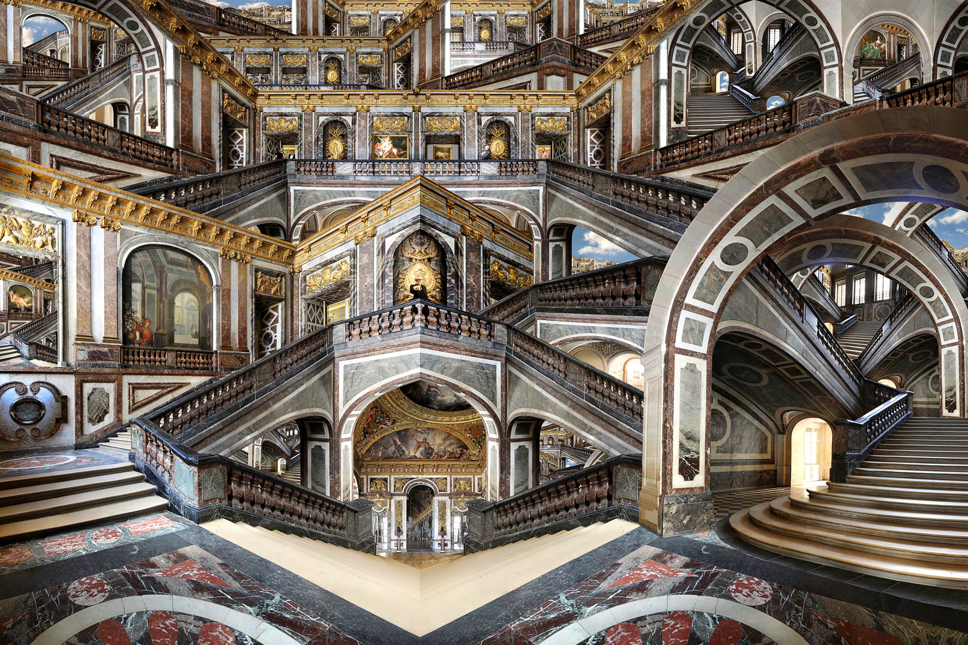 chateau, De, Versailles, Palace, France, French, Building, Design, Room Wallpaper