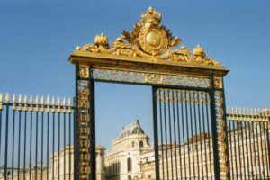 chateau, De, Versailles, Palace, France, French, Building, Fence
