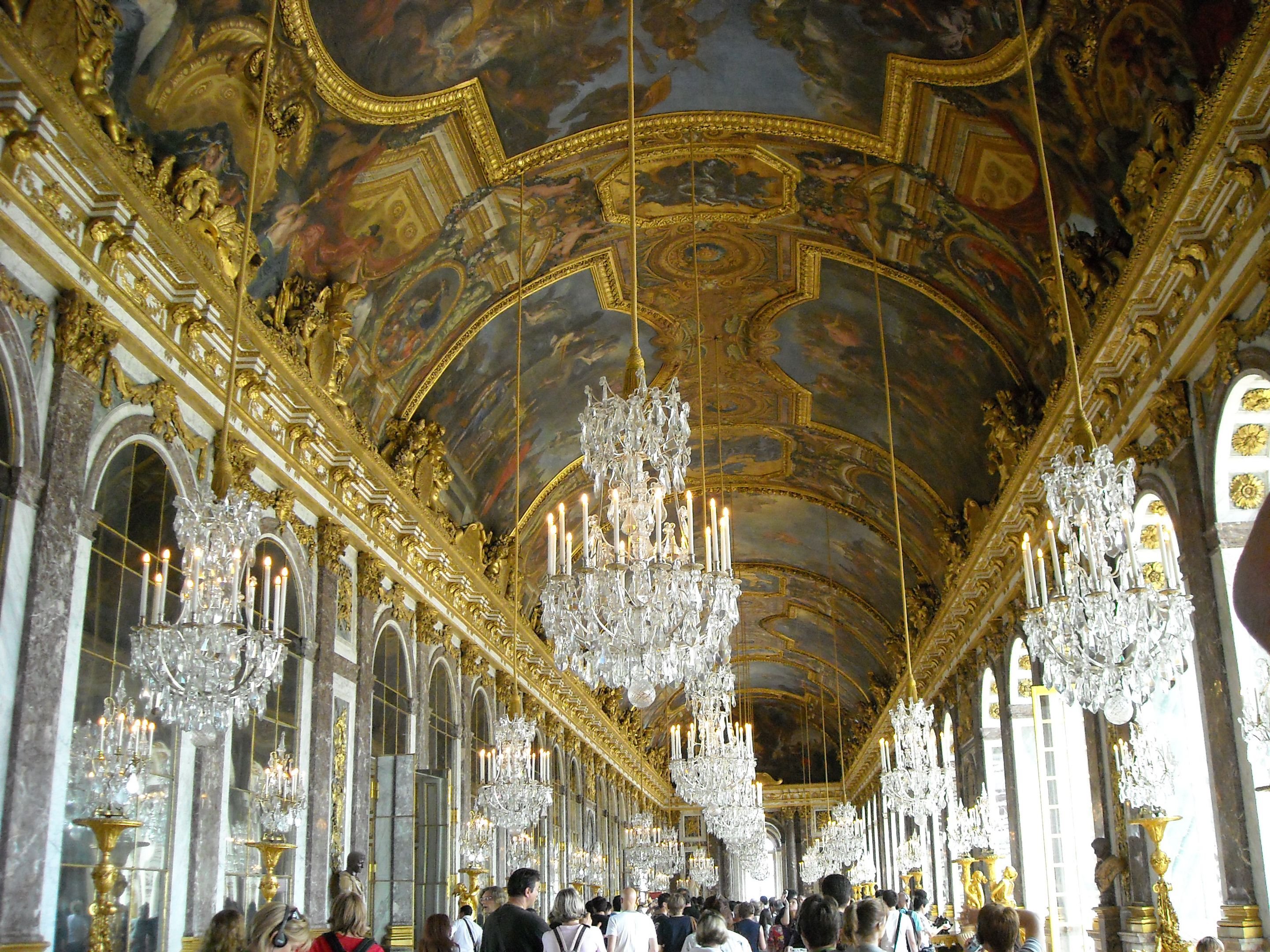 chateau, De, Versailles, Palace, France, French, Building, Design, Room Wallpaper