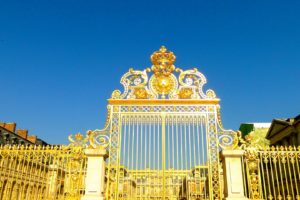 chateau, De, Versailles, Palace, France, French, Building, Fence, Gate