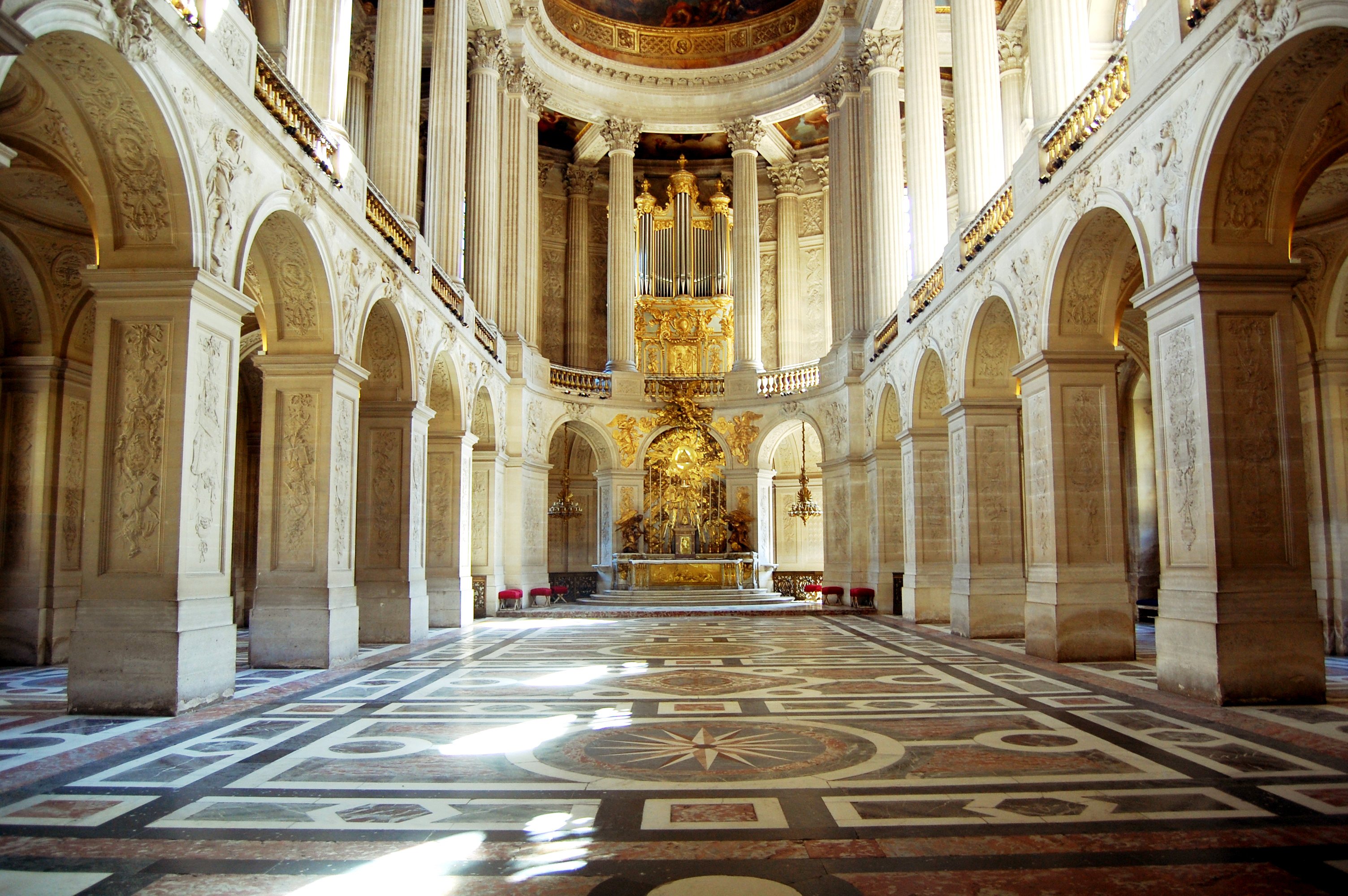 chateau, De, Versailles, Palace, France, French, Building, Design, Room Wallpaper
