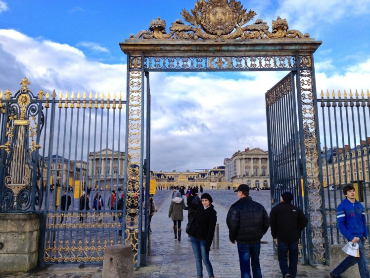 chateau, De, Versailles, Palace, France, French, Building, Fence HD Wallpaper Desktop Background