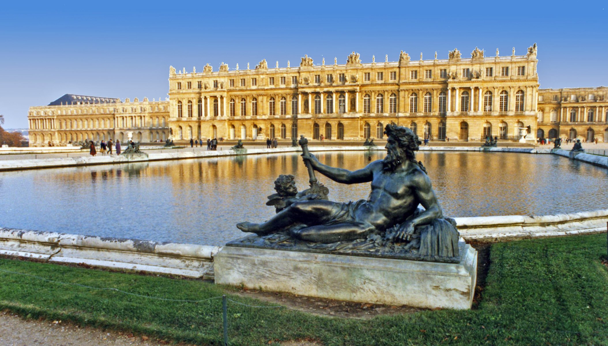 chateau, De, Versailles, Palace, France, French, Building, Statue Wallpaper
