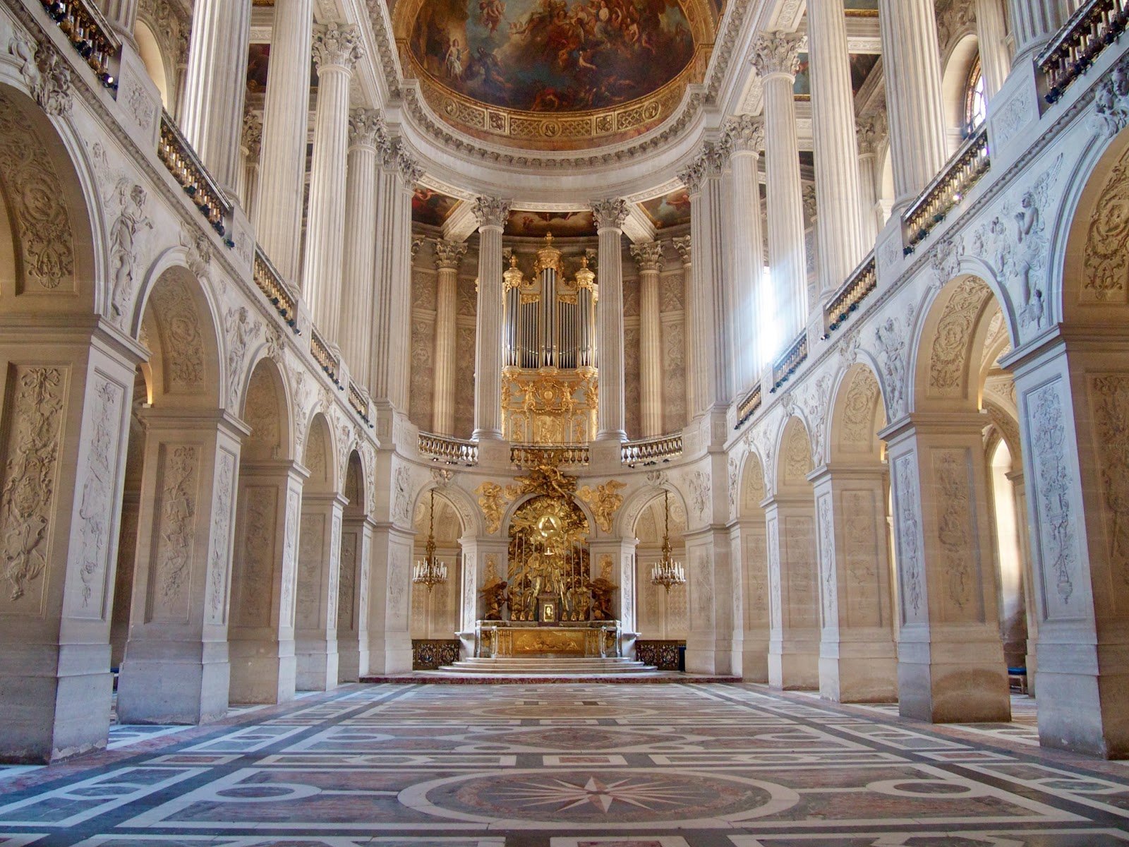 chateau, De, Versailles, Palace, France, French, Building, Design, Room Wallpapers HD / Desktop ...