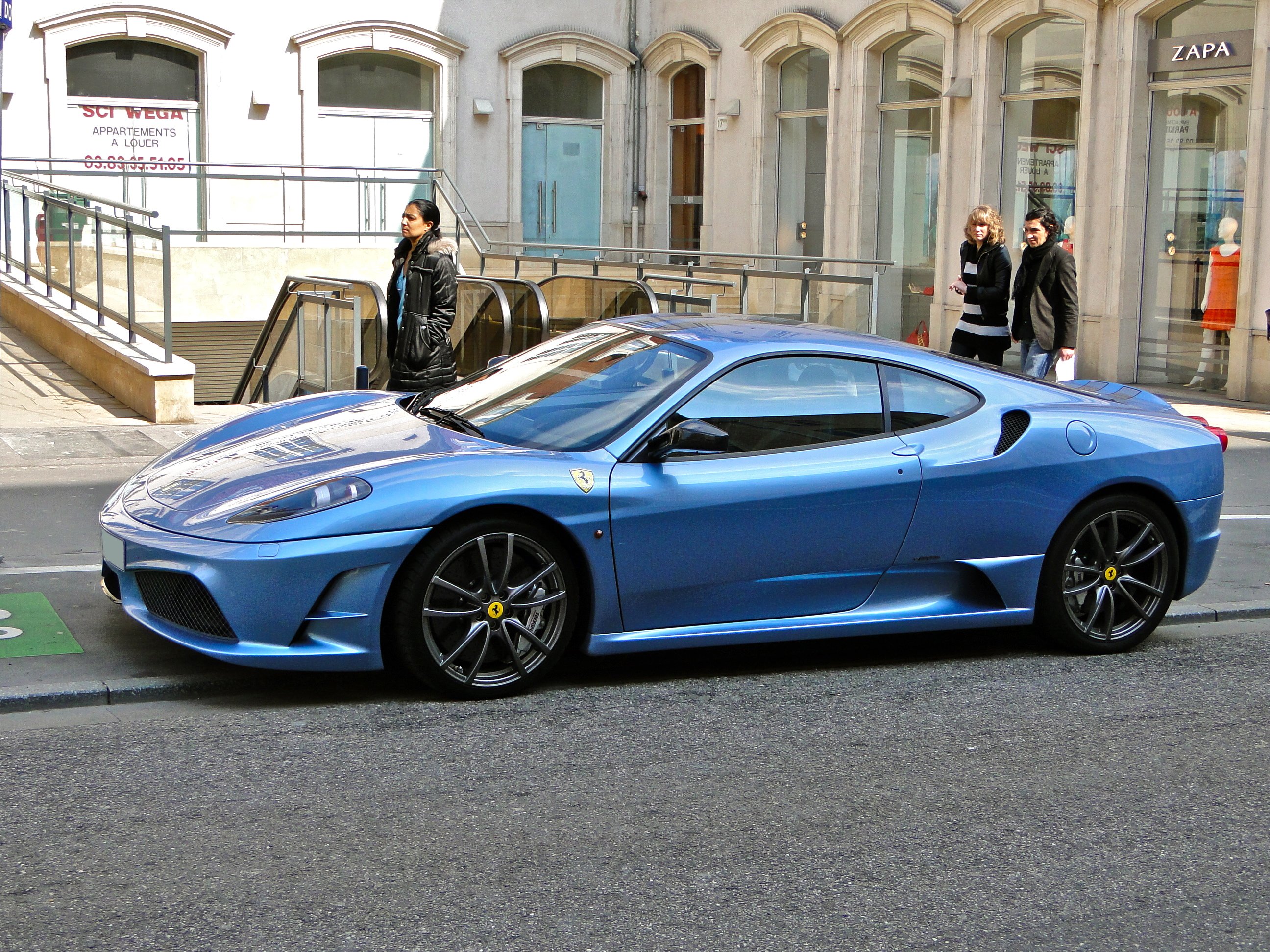 coupe, F430, Ferrari, Italia, Scuderia, Supercar, Blue, Blu Wallpaper