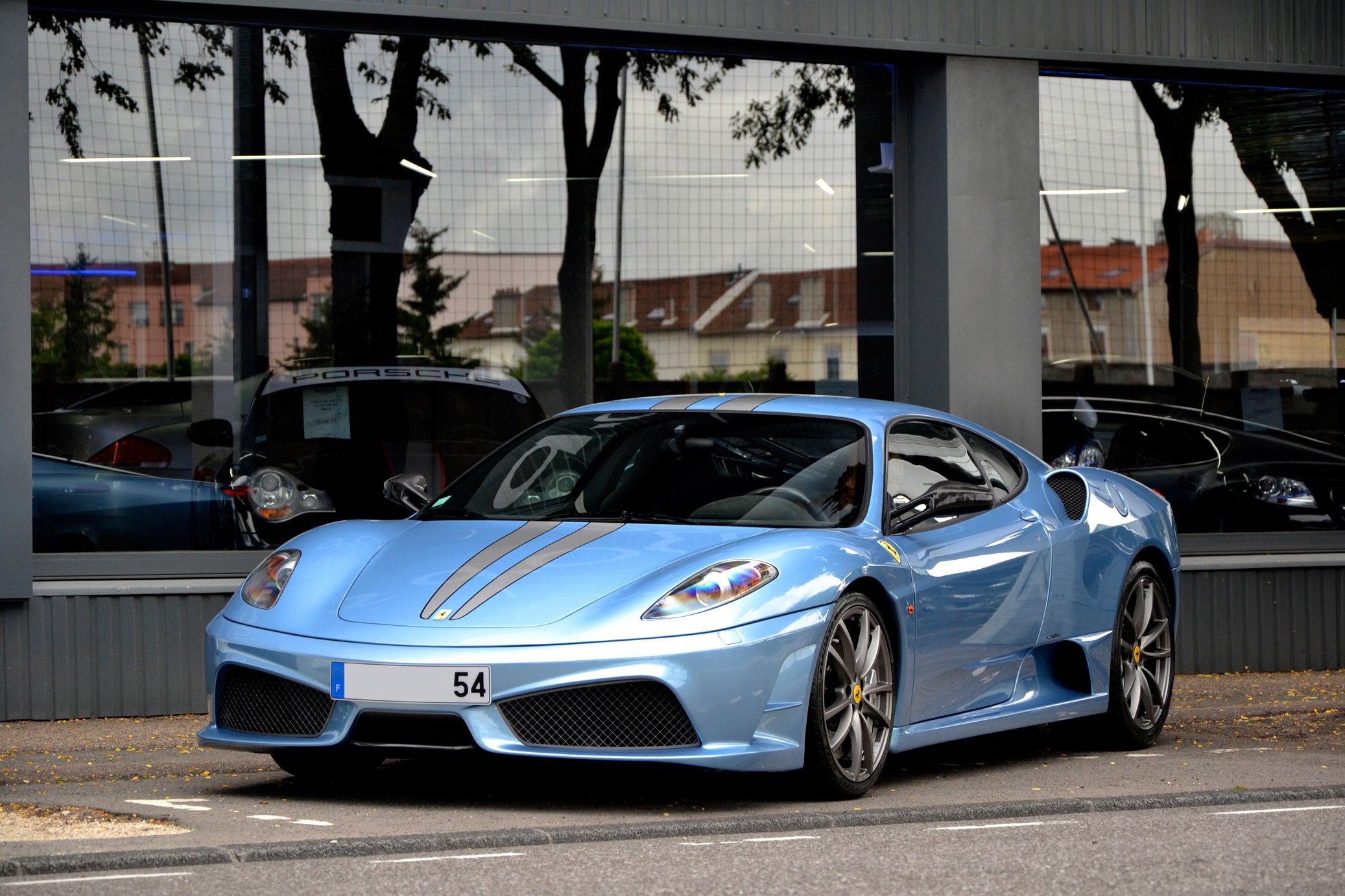 coupe, F430, Ferrari, Italia, Scuderia, Supercar, Blue, Blu Wallpaper