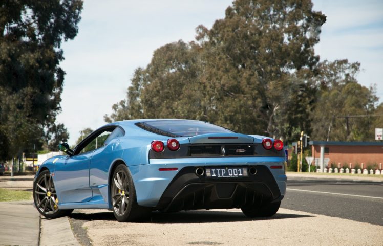 coupe, F430, Ferrari, Italia, Scuderia, Supercar, Blue, Blu HD Wallpaper Desktop Background