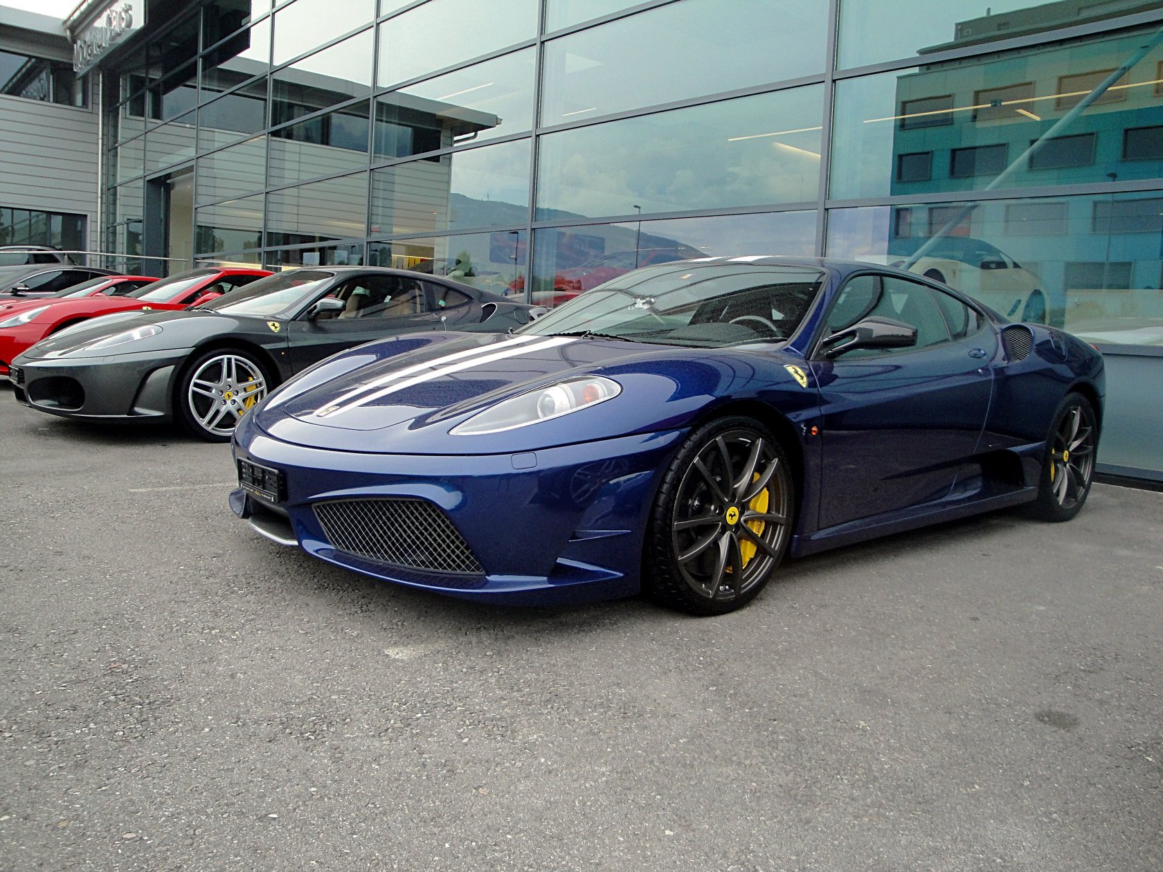 coupe, F430, Ferrari, Italia, Scuderia, Supercar, Blue, Blu Wallpaper