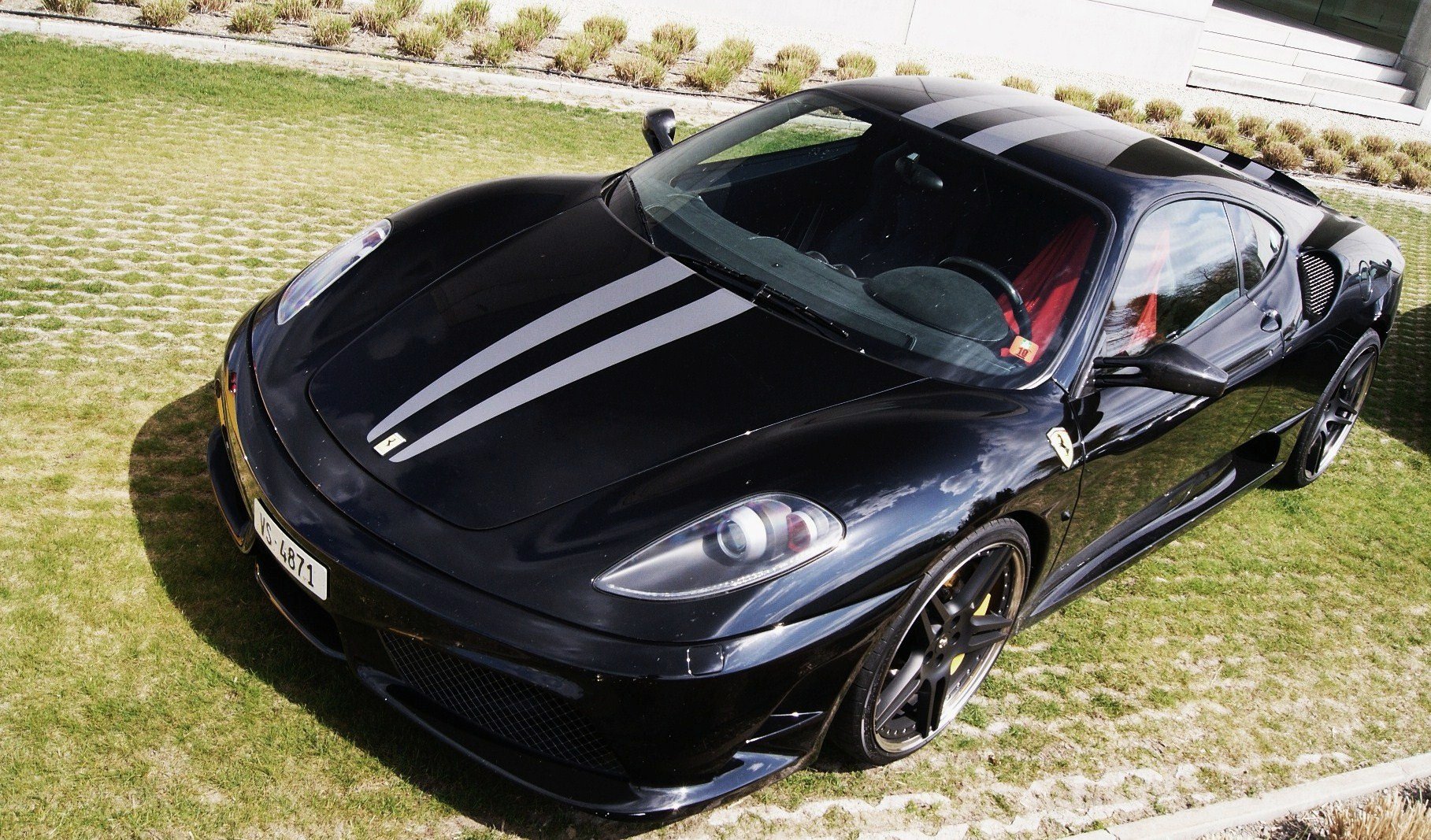 coupe, F430, Ferrari, Italia, Black, Scuderia, Supercar, Noir Wallpaper