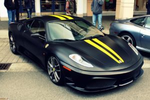 coupe, F430, Ferrari, Italia, Black, Scuderia, Supercar, Noir