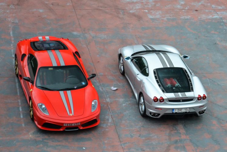 coupe, F430, Ferrari, Italia, Gris, Scuderia, Supercar HD Wallpaper Desktop Background