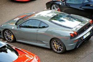 coupe, F430, Ferrari, Italia, Gris, Scuderia, Supercar