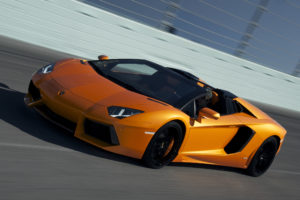 2014, Lamborghini, Aventador, Lp700 4, Roadster, Supercar, Orange, Track