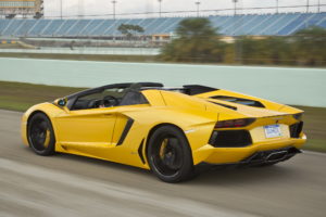 2014, Lamborghini, Aventador, Lp700 4, Roadster, Yellow, Supercar