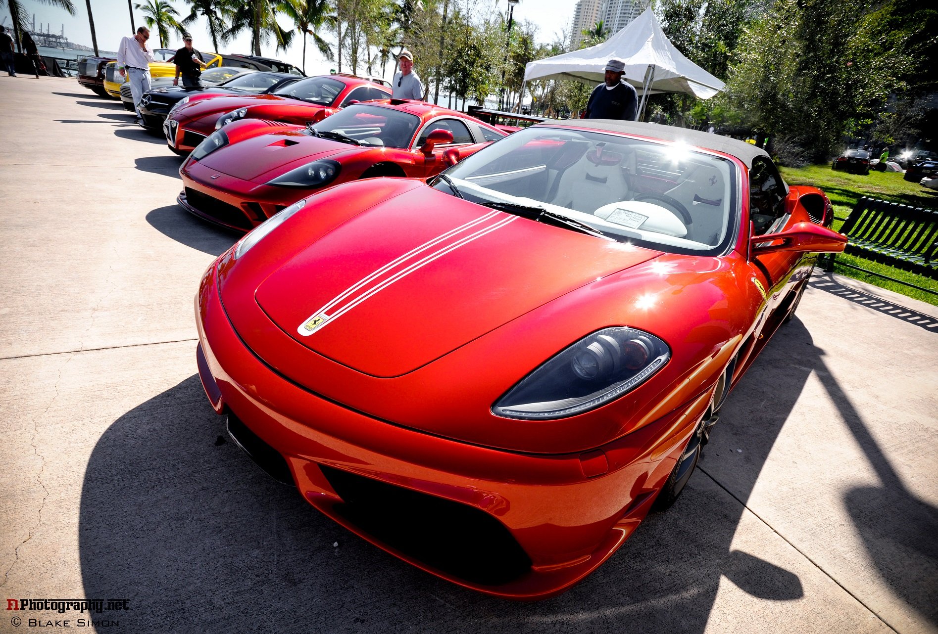 16m, 2009, Ferrari, Scuderia, Spider, Supercar, Rouge, Red, Rosso Wallpaper