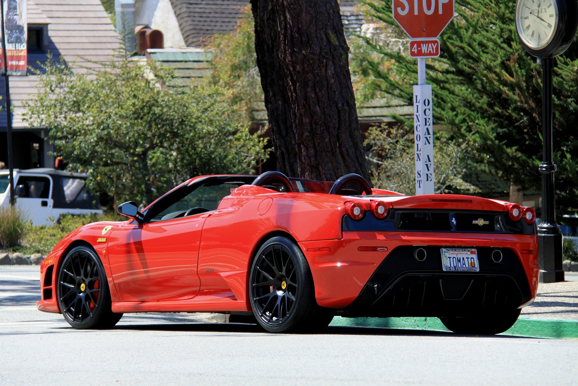 16m, 2009, Ferrari, Scuderia, Spider, Supercar, Rouge, Red, Rosso Wallpaper