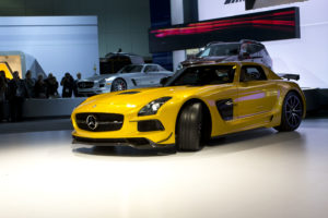 2014, Mercedes benz, Sls, Amg, Black, Series, Supercar, Yellow