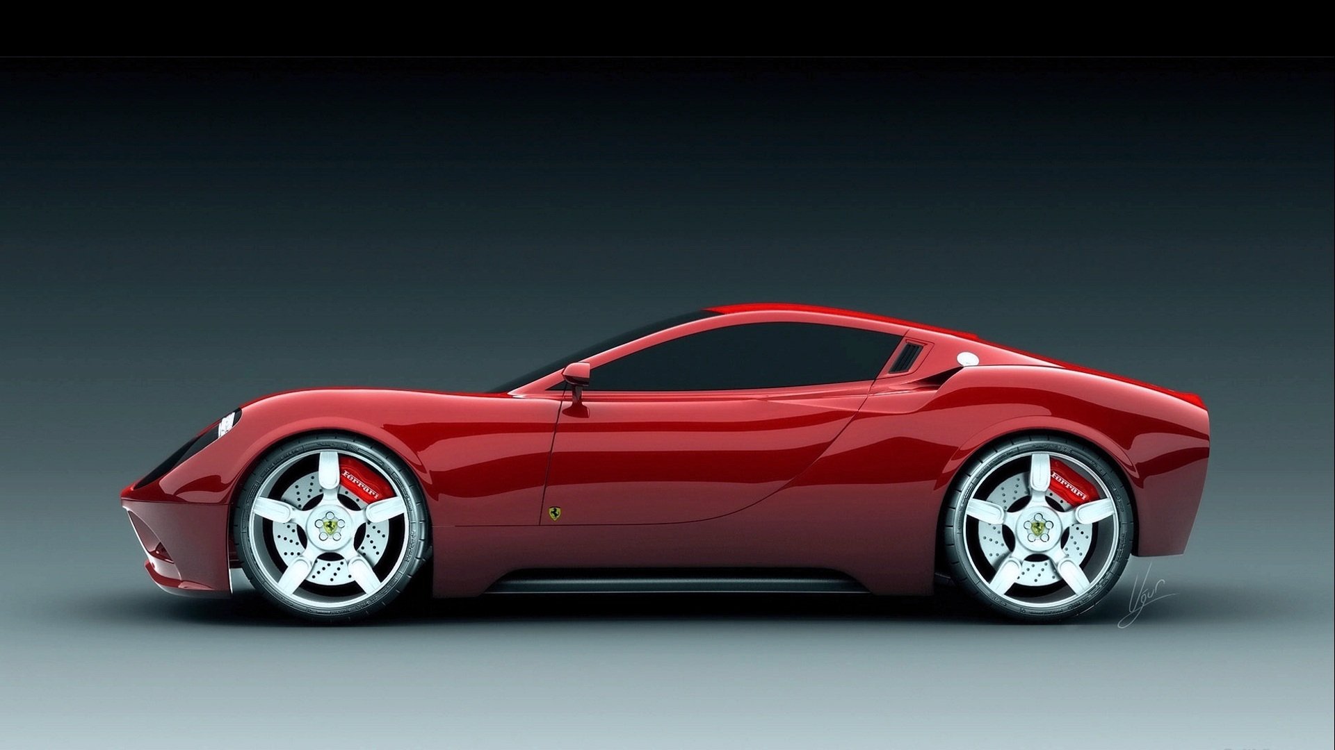 ferrari, Concept Wallpaper