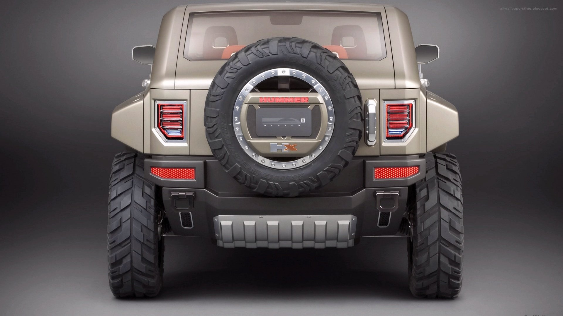 2008, Hummer, Hx, Concept Wallpaper