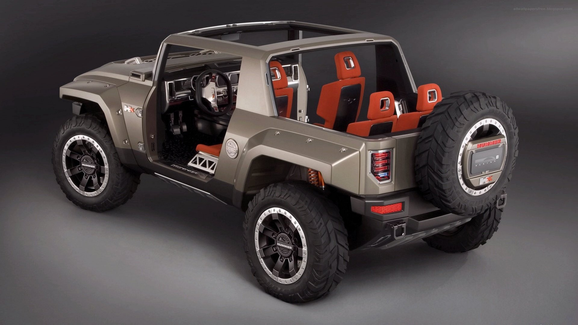 2008, Hummer, Hx, Concept Wallpaper