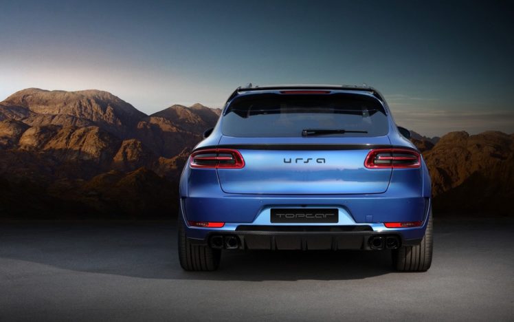 2014, Topcar, Porsche, Macan, Tuning, Blue, Bleu HD Wallpaper Desktop Background