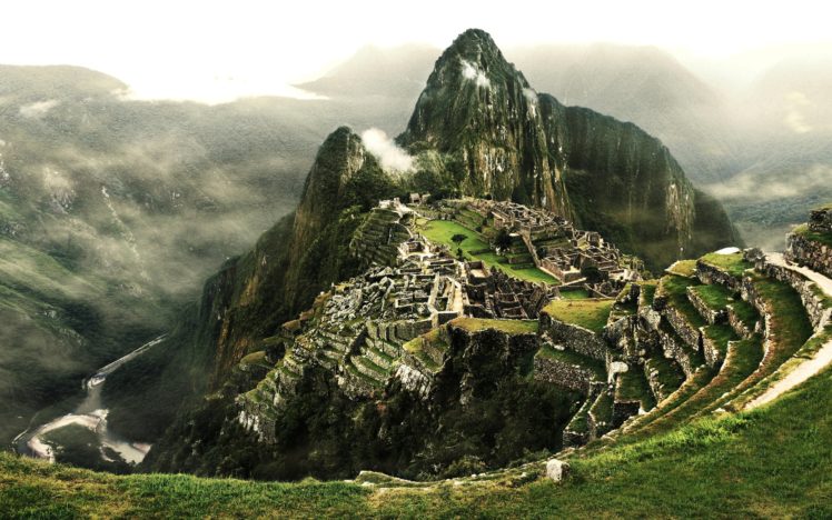 machu, Picchu, The, Inca, City, Peru, Mountain, Axtec, Ancient HD Wallpaper Desktop Background