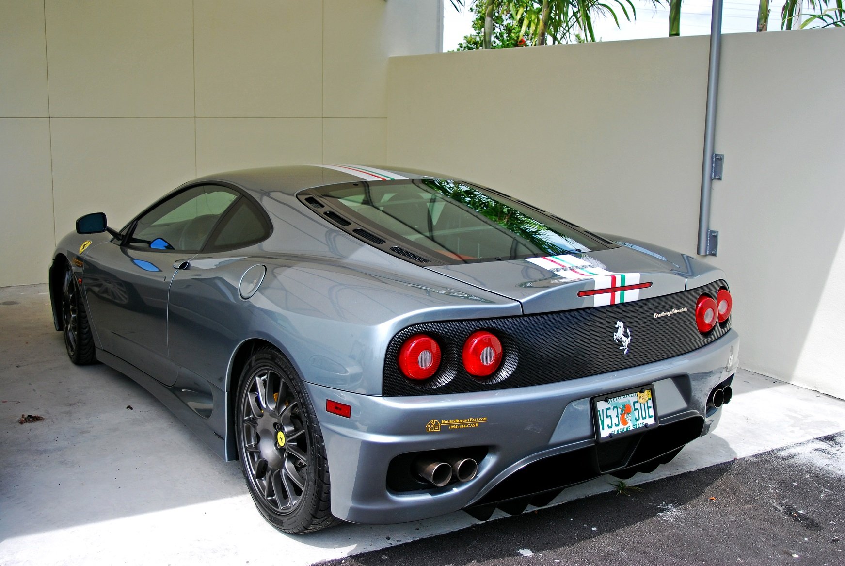 2003, 360, Challenge, Ferrari, Stradale, Gris, Grigio Wallpaper