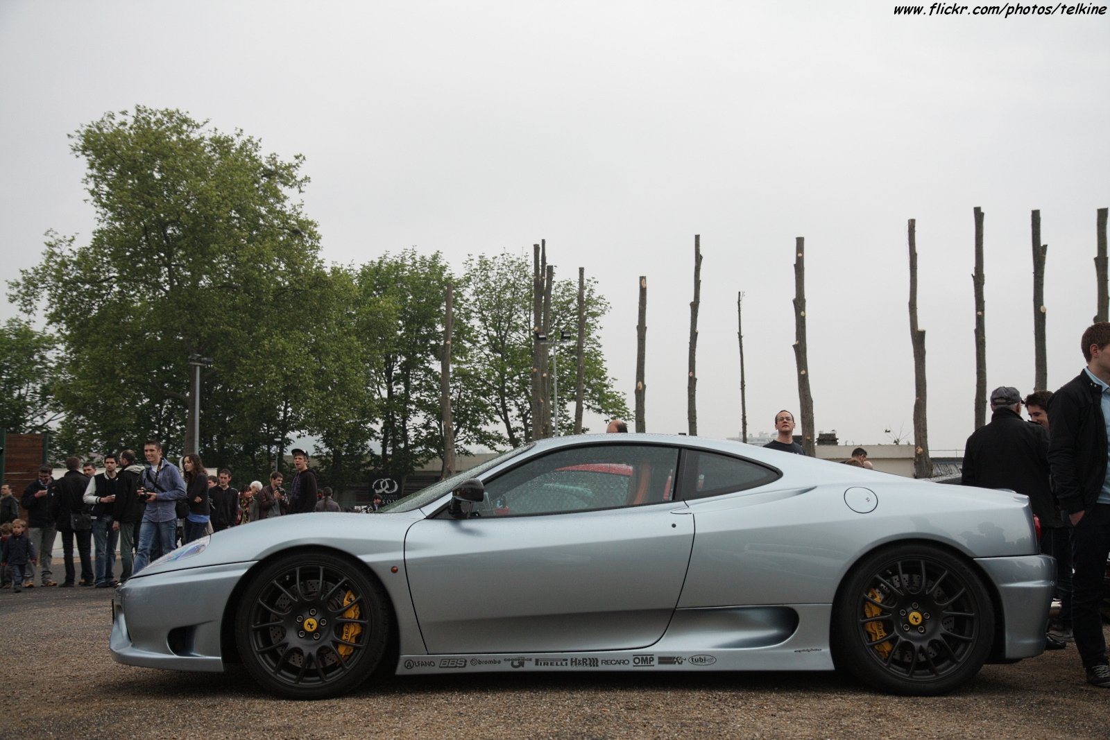 2003, 360, Challenge, Ferrari, Stradale, Gris, Grigio Wallpaper